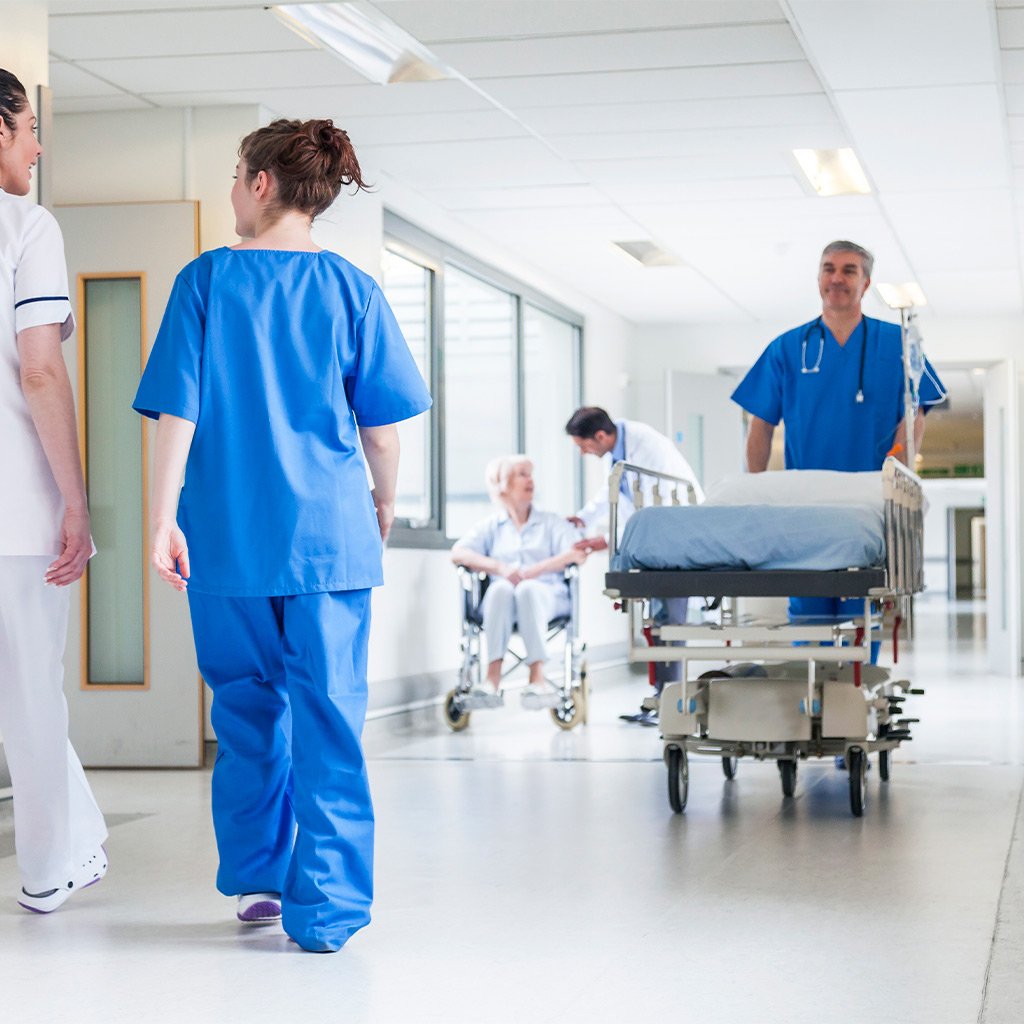 Lavanderia para hospital
